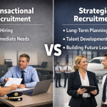 At its simplest, transactional vs. strategic aviation recruitment comes down to the difference between filling a vacancy quickly and building a longโterm talent ecosystem. Both approaches have their place, but only one positions an organization for resilience and competitive advantage.