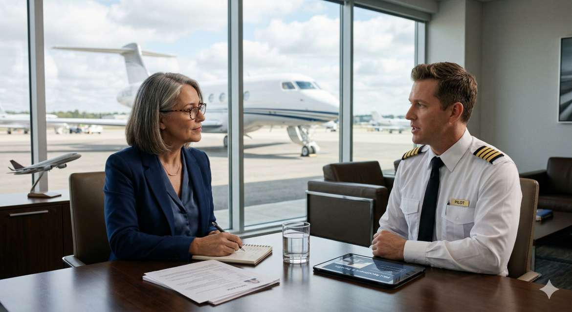 conduct a pilot interview