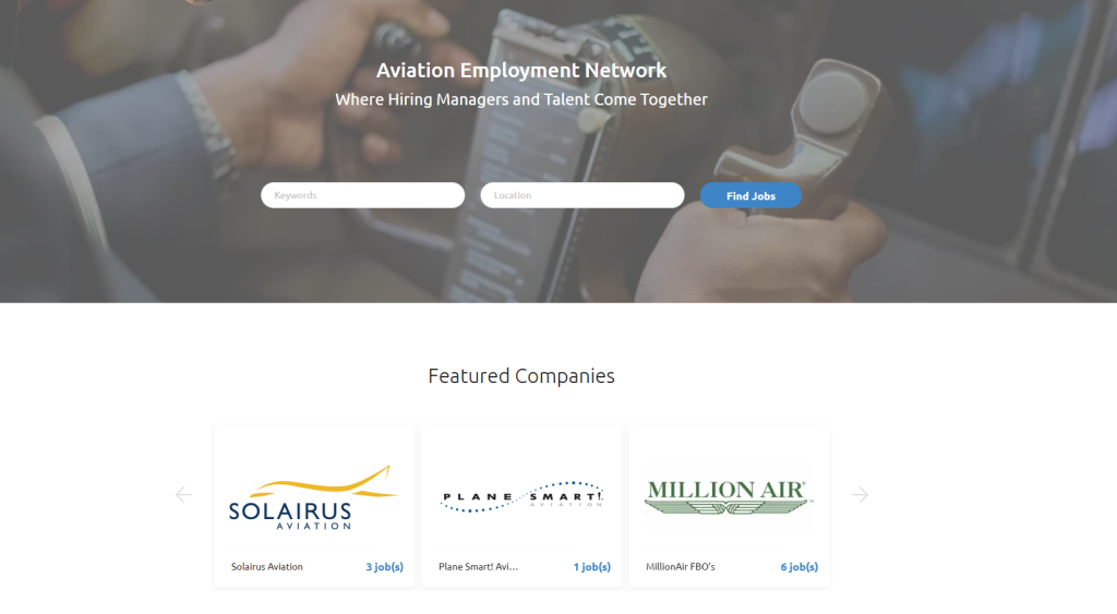 Aviation recruitment with AEN